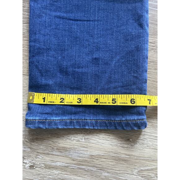 NYDJ Jeans Womens Sz 8 Blue Sherri Slim Lift X Tuck Tech Stretchy Straight Leg - Picture 11 of 13